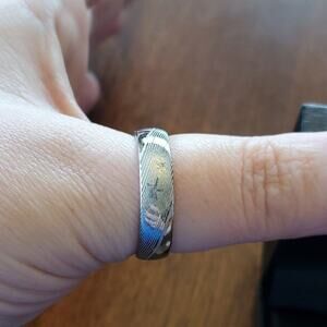 MEN'S wedding ring size 11.5‎